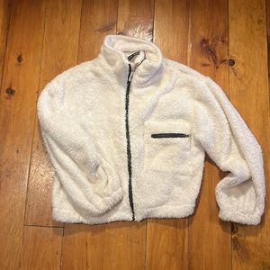 Shein zip up Teddy Jacket